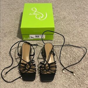 Sam Edelman Westley Lace Up Block Heel Sandal